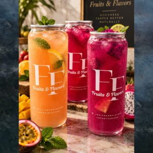 Fresh Fruit-Infused Juices